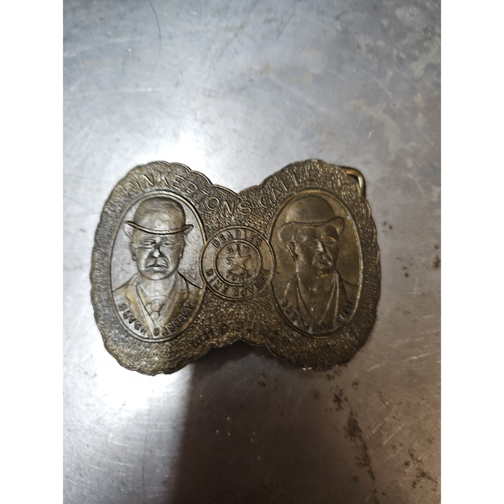 Vintage Pinkerton's‎ Gallery Butch Cassidy & Sundance Kid Belt Buckle Wild Bunch
